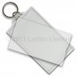 Acrylic Key Chain Snap-In Business Card Tag Clear 50 pcs #KC70-Clear-50#