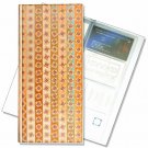 Business Card Book File Roses Brown Orange Lenticular #R-074-BF128#