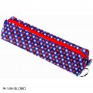 Patriotic US American Flag Pencil Case Lenticular Pattern-Changing #R-148-GLOBO#