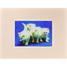 Persian Cats White 3D Lenticular Wall Decor wReady Frame 8x10 #SSP-391-RF-COMO#