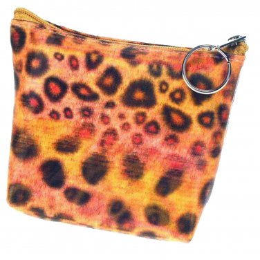 Universal Purse Bag ColorChange Leopard Cheetah Pattern Lenticular #R-203-PAVIA#