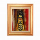 Gold Leaf Frame 10x13 in Vintage Statue Madonna of Loreto #RCC-610-PI-COMO#