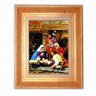Gold Leaf Frame 10x13in Vintage Wise Men Jesus Birth #PKF-360-PI-TORINO#
