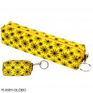Coin Purse & Pencil Case Animated Wheels Yellow Lenticular SETOF2 #R-008Y-GLO2#