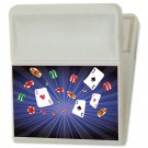 Casino Playing Cards Dice Poker Refrigerator Magnet Clip 3DLenticular #MC02-953#
