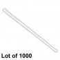 1000 Clear Plastic Luggage Tag Loop Strap for Lenticular Bag Tags#LTL01-C-1000#