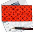 Checkbook Cover Red 3D Black Spinning Wheels Lenticular #CBC-R008R#