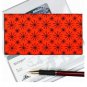 Checkbook Cover Red 3D Black Spinning Wheels Lenticular #CBC-R008R#