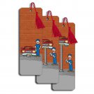 Bookmark Auto Body Repair Car Mechanic Animated Lenticular #BM20X60-237#