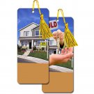 Realty Bookmark Real Estate House for Sale Sold Lenticular Flip #BM25X60-971#
