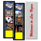 Bookmark Las Vegas Filmstrip Gambling Casino Lenticular Flip #BM20X70-954#