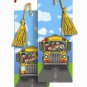 3D Lenticular School Bus Back to School Bookmark Book Mark #BM25X6-270#