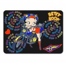 Betty Boop Refrigerator Magnet Black Motorcycle 4x6” Lenticular #BB-206-MAL#