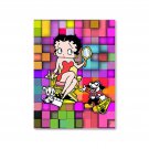 Postcard Betty Boop Blocks Director Dog 4x6” Lenticular #BB-209-PC#
