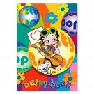 Postcard Betty Boop Groovy Hippy Guitar 6.5x9” Lenticular #BB-207-PCXL#