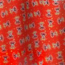 Betty Boop Kicking on Star Red Lenticular Fabric Sheet 3D #SH-BB-203#