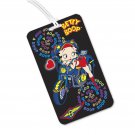 Betty Boop Lenticular Luggage Tags - Motorcycle Flip - #BB-206-LT#