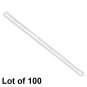 Plastic Loop Strap Luggage Travel Tag  Bag Clear Lot 100 #LTL01-C-100# Free Ship