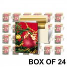 Holiday Christmas Red Ornament Greeting Card 3D Lenticular #GC-982-24#