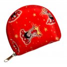 Lenticular Rare Vintage Cartoon Betty Boop Red Coin Purse #BB-102-RONDO#