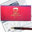 Betty Boop Checkbook Cover  Lenticular Color-Changing Purple Blue - #BB-005-CBC#