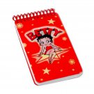 Lenticular Betty Boop Spiral Bound Star Red Notebook 2”x4”144 Pages #BB-203-NBM#