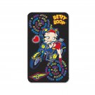 Betty Boop Refrigerator Magnet Black Motorcycle 2x4”  Lenticular #BB206-MA#