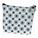 Universal Purse Bag Spinning Black Wheels White Lenticular #R-008W-PAVIA#