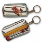 Teddy Bear Teddybear Lipstick Coin Purse Keychain 3D Lenticular #R-0109-GLOBI#