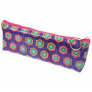 3D Lenticular Kaleidoscope Purple Green Pink Pencil Case #Sobre-181#