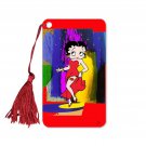 Lenticular Betty Boop Abstract Colors 2x4” Bookmark Book Mark Tassel BB-208-BM
