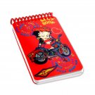 Betty Boop Red Motorcycle Flip Lenticular Notebook 2x4in 200 Page #BB-205-NBM#