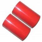 Hot Foil Stamp Rolls Red KINGSLEY HOWARD 3 inch 400 Ft 2 x 200 Ft #YED-6500-S2#