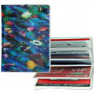 ID CARD Holder Deep Sea Exotic Fishes 3D Lenticular #IDH-R-118#