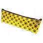 Pencil Case Animation Lenticular Spinning Black Wheels on Yellow #Sobre-008Y#