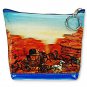 3D Lenticular Universal Purse Bag Wild West Bonanza Horse Cowboys #PK-085-PAVIA#
