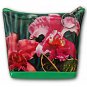 Universal Purse Bag Red Pink Orchids Green Field 3D Lenticular #SSP-132-PAVIA#