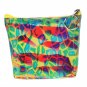 Lenticular Universal Purse Bag Moving Collage Red Green Turquoise #R-106-PAVIA#