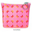Universal Purse Bag Orange Red Butterfly Lenticular color-Change #R-019P-PAVIA#