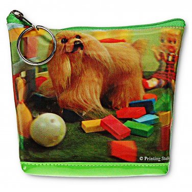 Lenticular Universal Purse Bag 3D Stuffed Pomeranian Dog Toys #PK-069-PAVIA#