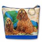 Cocker Spaniel Sheep Dog 3D Lenticular Universal Purse Bag #TP-216-PAVIA#