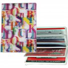 ID CARD Holder Typhography Multi Color 3D Letters Lenticular #IDH-126#