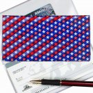 Checkbook America USA Stars and Stripes Pattern-Changing Lenticular #CBC-R148#