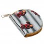 Coin Purse Teddy Bear Silver Futuristic 3D Lenticular #RONDO-R109#