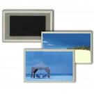 Lenticular Flip Refrigerator Fridge Magnet Tropical Beach and Gazebo #MAF-228#