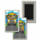 3D Lenticular School Bus Back to School Refrigerator Fridge Magnet #MAF-270#