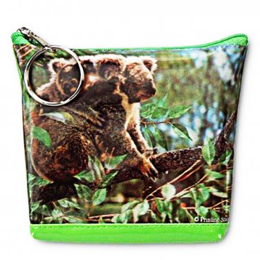 Purse Bag Universal Cute Koala Bear Animal Family 3D Lenticular #SSP-488-PAVIA#