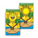 Smiling Sun Hawaii Spiral Notebook Flip Lenticular 2x4" 144 Page #NBM-230#
