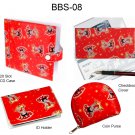 Betty Boop Checkbook Cover ID Holder CD DVD Case Coin Purse Lenticular #BBS-08#