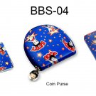 Betty Boop Blue ID Card Holder Coin Purse Wallet Lenticular Set of 3 #BBS-04#